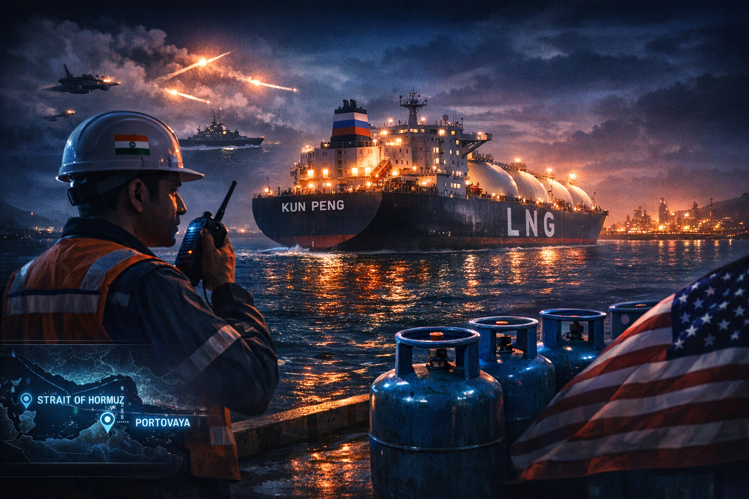 India Turns to Russian LNG Imports Amid Strait of Hormuz Blockade