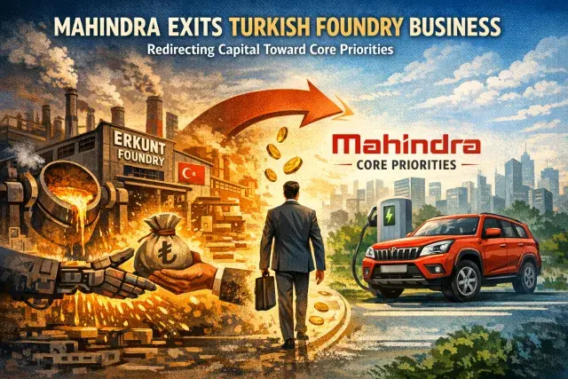 Mahindra Exits Turkish Foundry Business, Redirecting Capital Toward Core Priorities